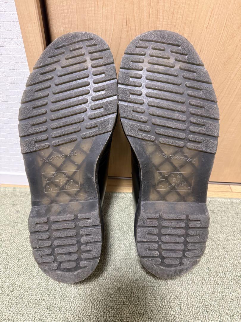 Dr. Martens 1461 WS ブラック　ホワイトステッチ　3ホール