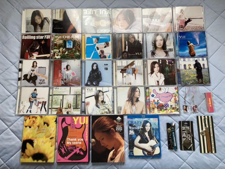 YUIシングルアルバムグッズ纏め売り