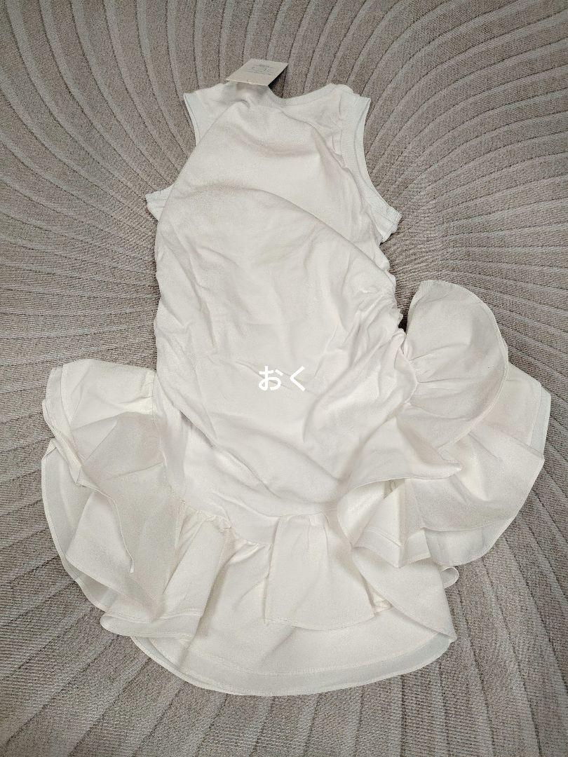 BIBIY. MADE | IRIS RUFFLE TOP WHITE｜Bibiy.