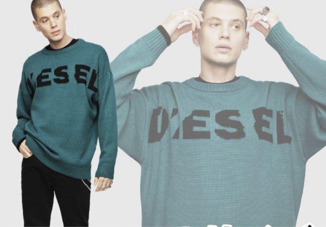 DIESEL ロゴ　ニット