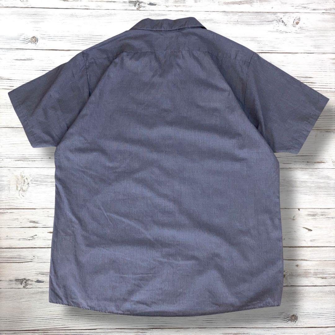 cintas 半袖シャツ シンプルデザイン L グレー0921