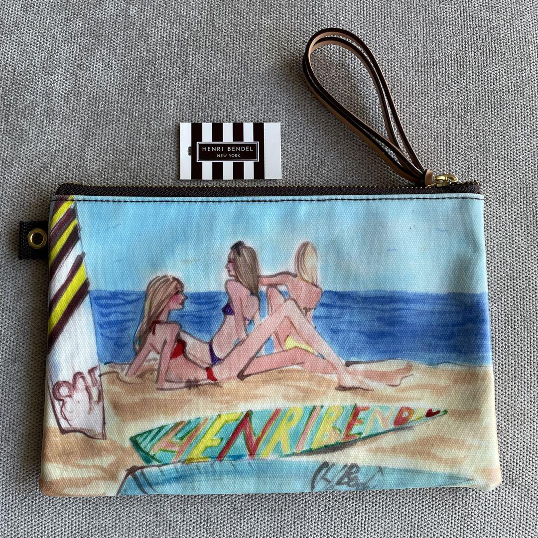 Henri bendel ヘンリベンデル ポーチ3個セット HENRI BENDEL ヘンリベンデル ポーチ - メルカリ