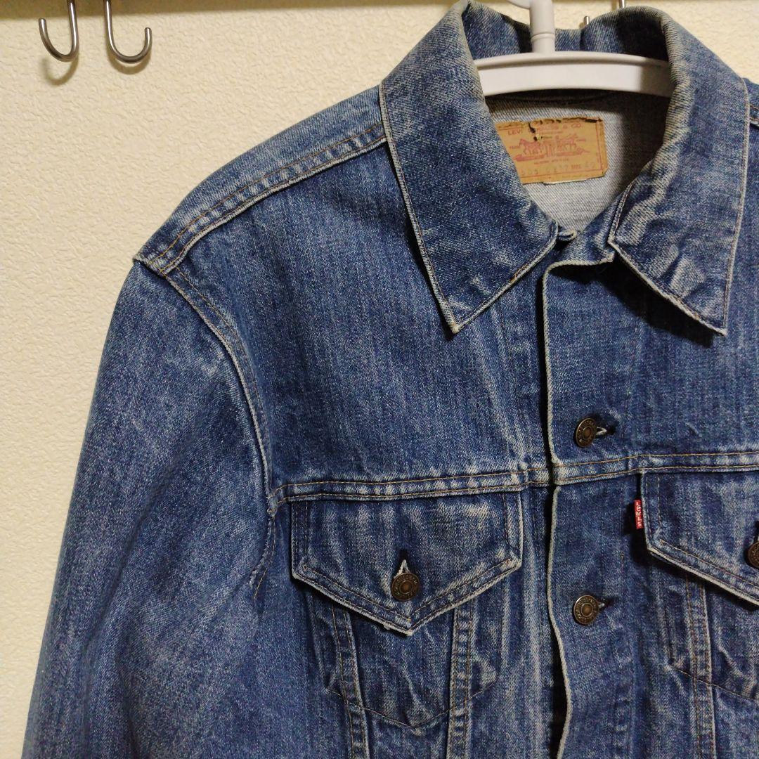 【70s】Levi's 70505 ケアタグ 縦落ち USA製　40　刻印52