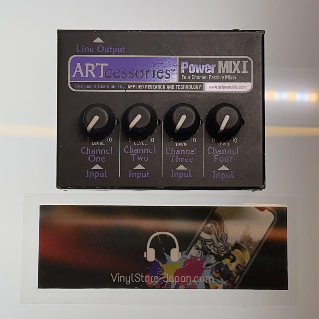 ART cessories Power MixⅠ４チャンネルパッシブミキサー