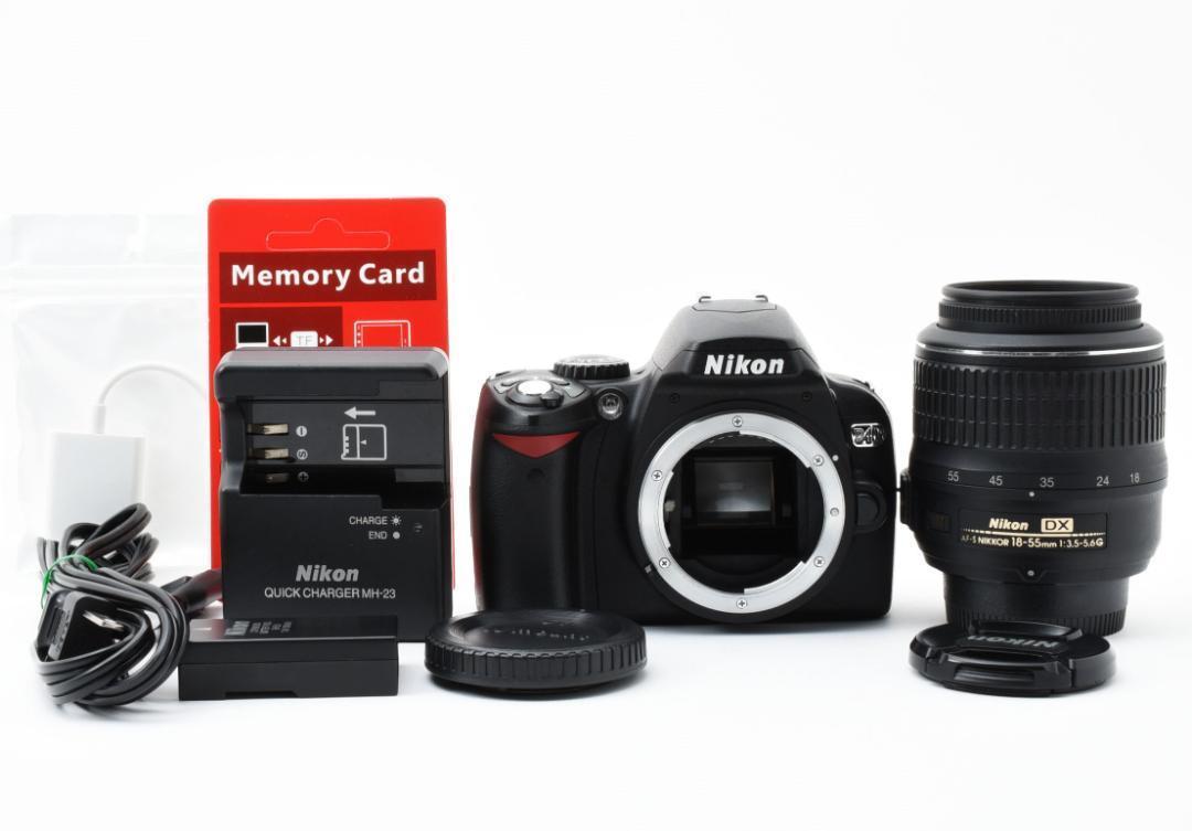 【美品】Nikon D40X 18-55mm レンズセット　ショット数4387回