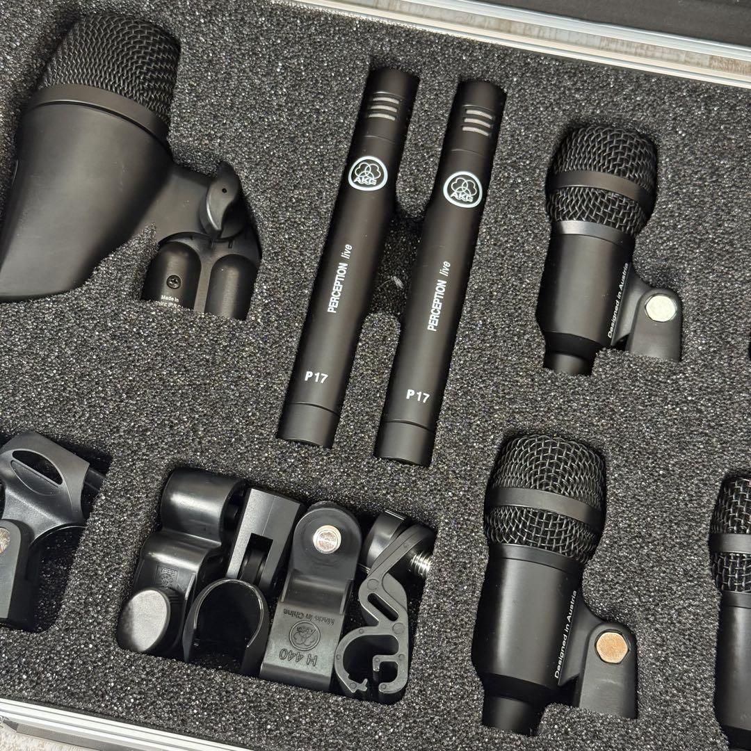 Amazon | AKG DRUM SET SESSION I ドラム用マイク 7本セット