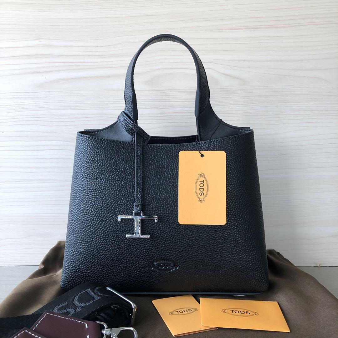 ☆新品未使用☆TOD’S ショルダーバッグ  ブラック 高級 上品 レザー