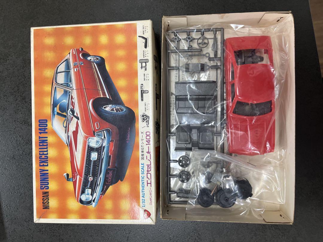 Nissan Sunny Excellent 1400 1/32 当時物