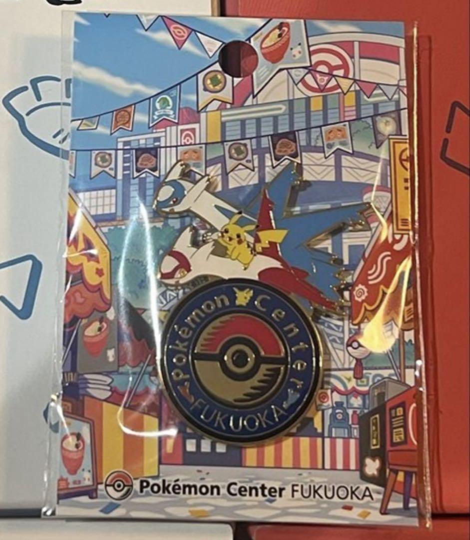 ポケモンセンター ラティオスラティアスロゴピンズ ピンバッジ