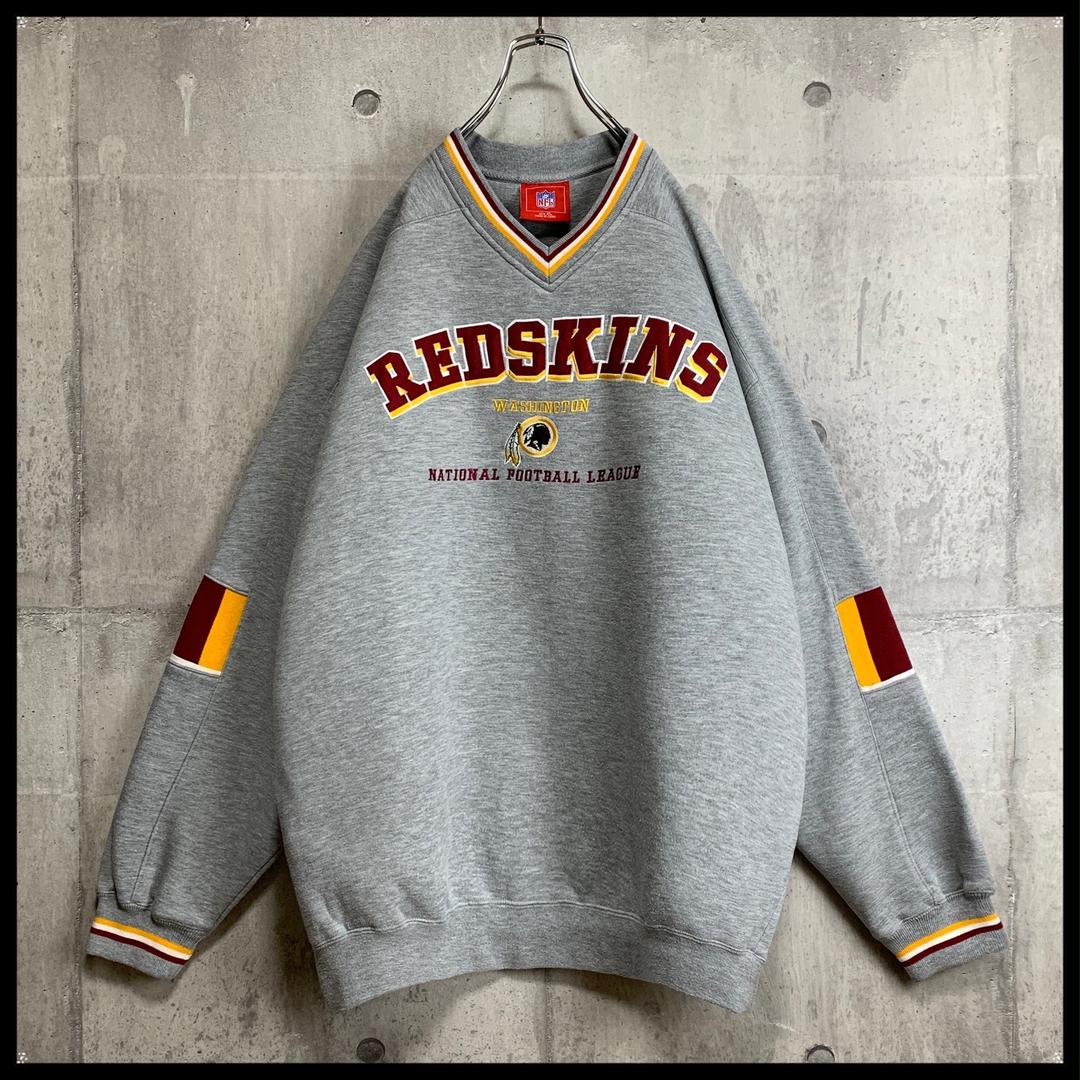 ヴィンテー NFLスウェットグレートレーナービッグサイズ刺繍レッドスキンズリブライン裏起毛 loT8N-m69112812317 パーカー