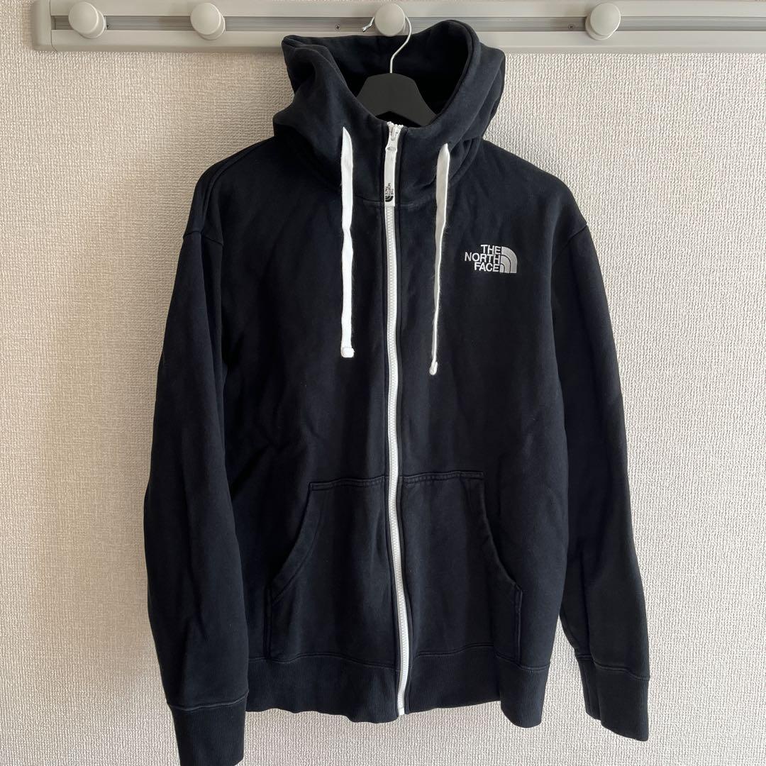 THE NORTH FACE ブラック フルジップパーカー THE NORTH FACE ブラック フルジップ パーカー L - メルカリ