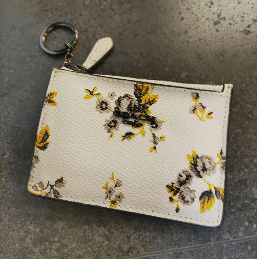 ★ COACH コーチ コインケース 花柄 小銭入れ財布 COACH コインケース 小銭入れ メンズ レディース 財布