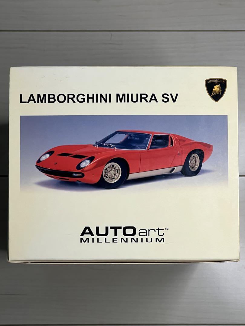 新品未開封 オートアートAUTO art ランボルギーニミウラSV 1/18