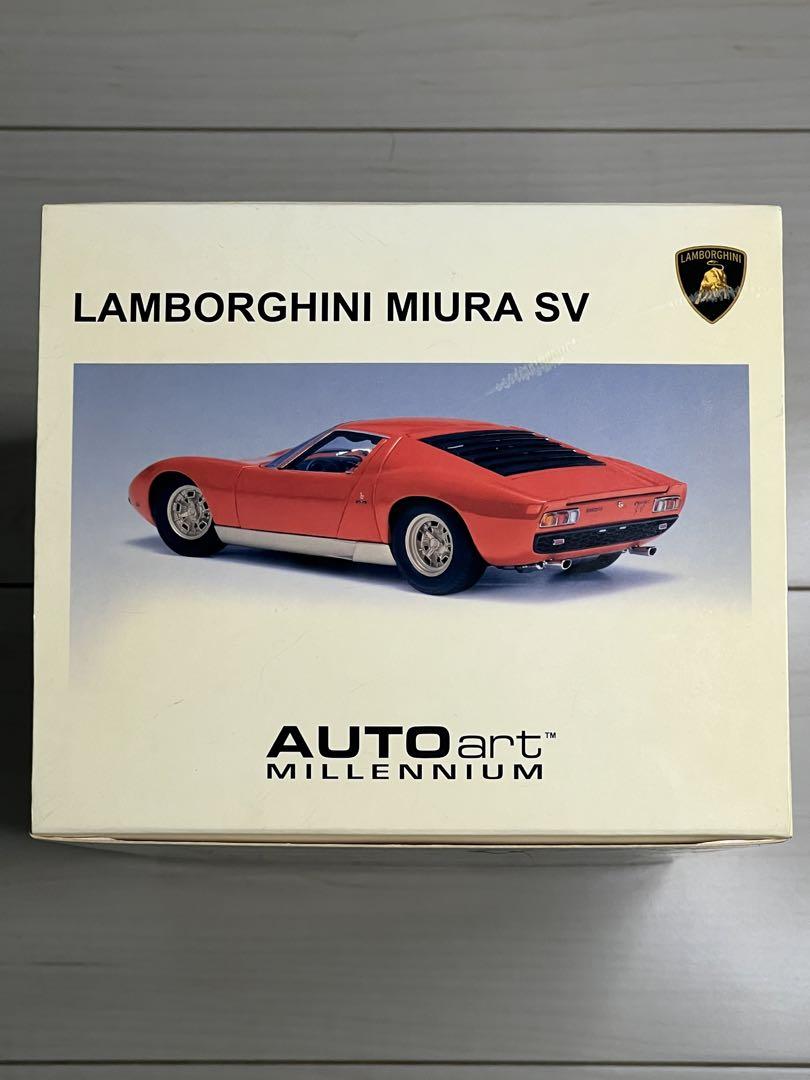 新品未開封 オートアートAUTO art ランボルギーニミウラSV 1/18
