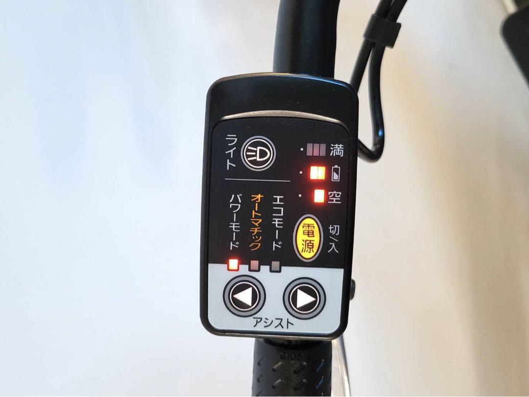 1年保証 パナソニックギュット20インチ白電動アシスト自転車