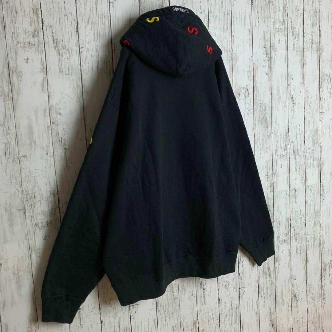 【希少・入手困難モデル】シュプリーム☆刺繍Sロゴ入り総柄パーカー 美品/2187 【希少・入手困難モデル】シュプリーム☆刺繍Sロゴ入り総柄パーカー 美品/2187
