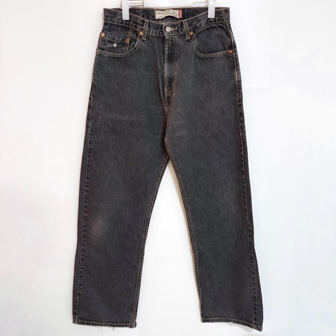 リーバイス569 ブラック　W32 リーバイス 569【W32 L30】japan levi's ブラック - メルカリ
