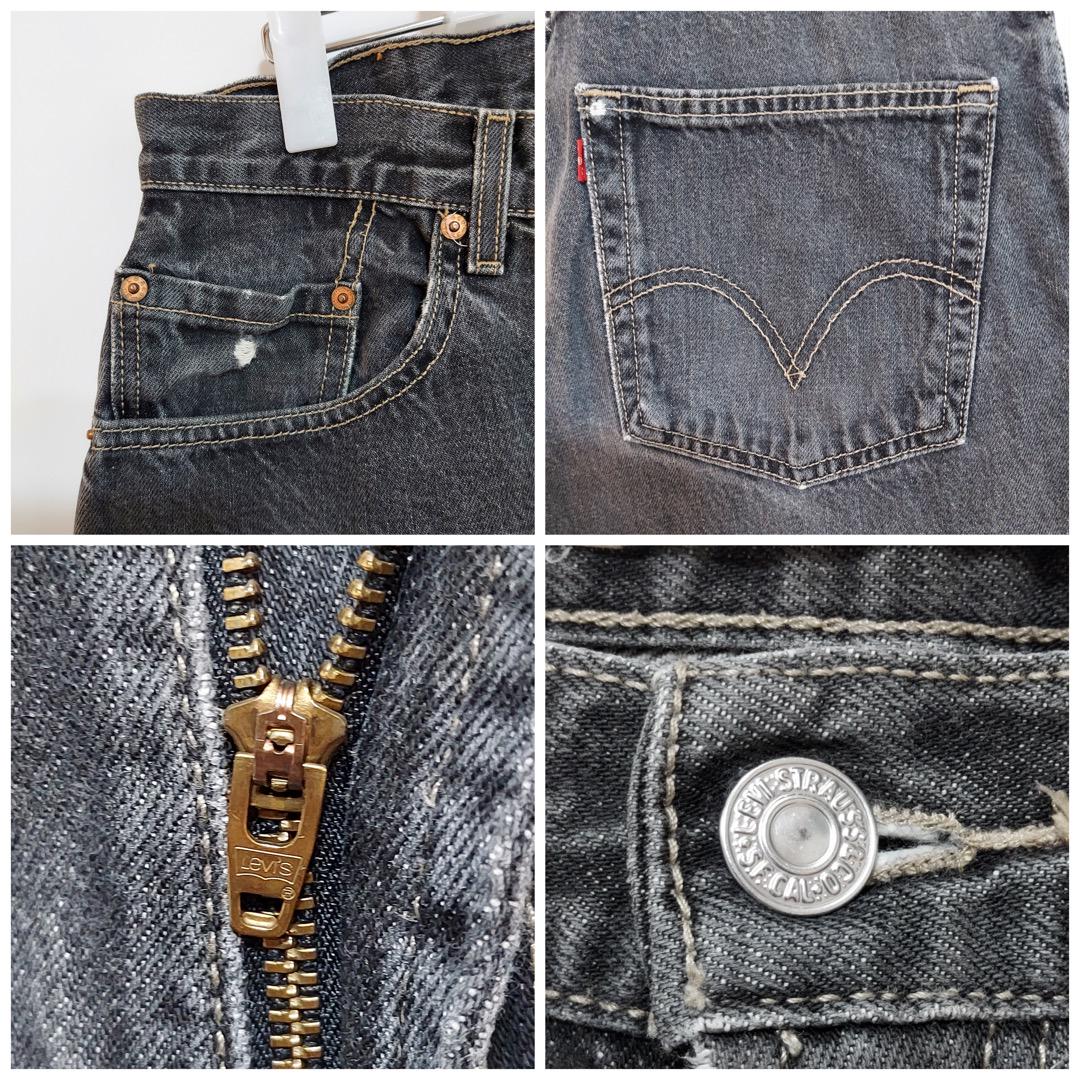 リーバイス569 ブラック　W32 リーバイス 569【W32 L30】japan levi's ブラック - メルカリ
