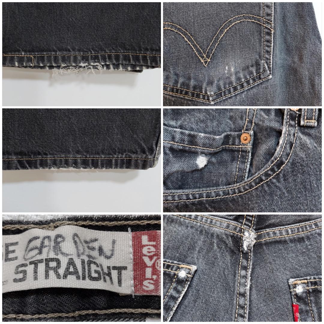 リーバイス569 ブラック　W32 リーバイス 569【W32 L30】japan levi's ブラック - メルカリ