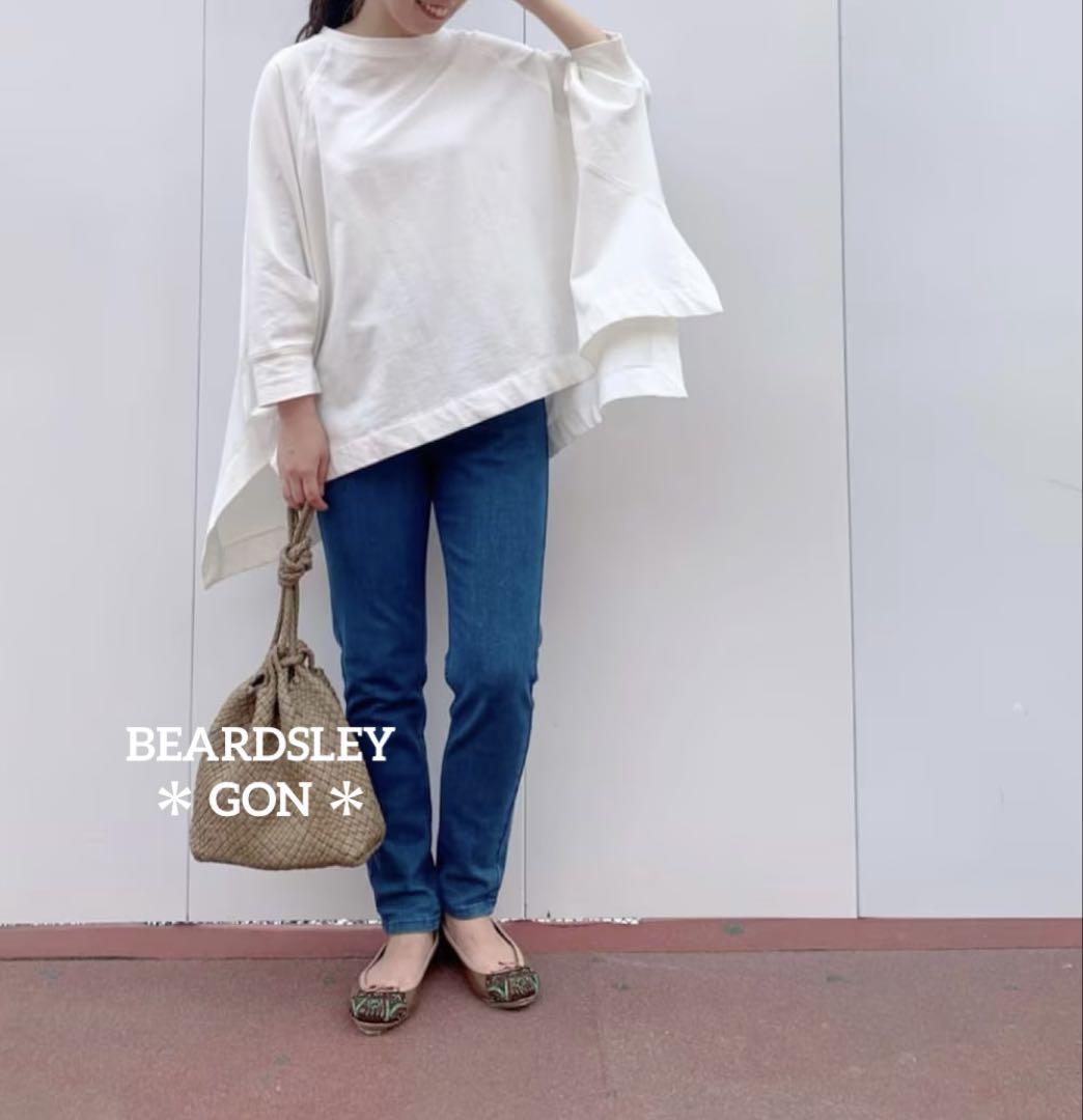 2万弱 新品 BEARDSLEY ビアズリー BIGラグランＴシャツ
