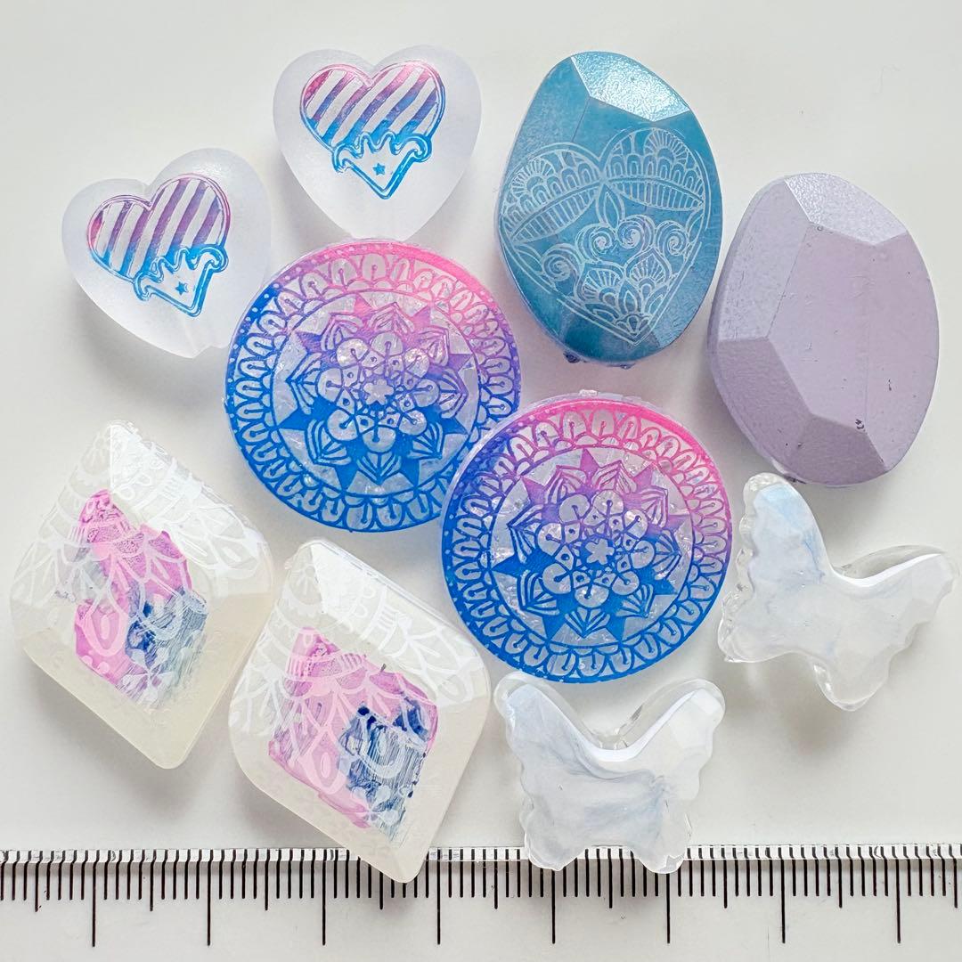 手染めビーズアソート288