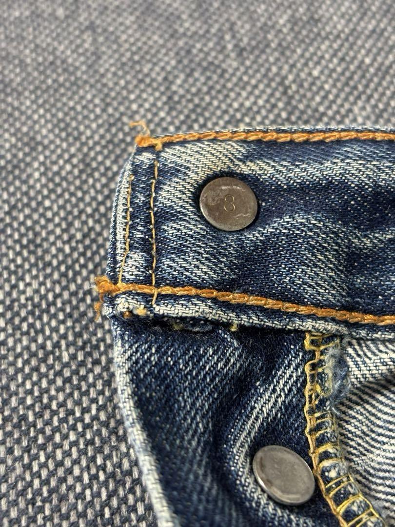 60s LEVIS 501 BIGE  後期　鬼ヒゲハチノス66前期
