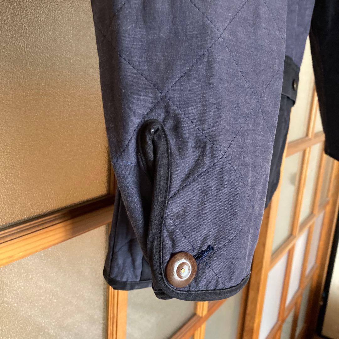 R. NEWBOLD ネイビー キルティングジャケット