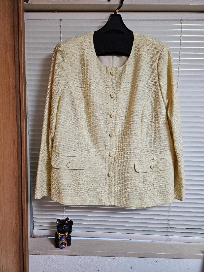 【ご専用】３L（リリアンビューティ）シルク30%の米沢織の裏地付ジャケット