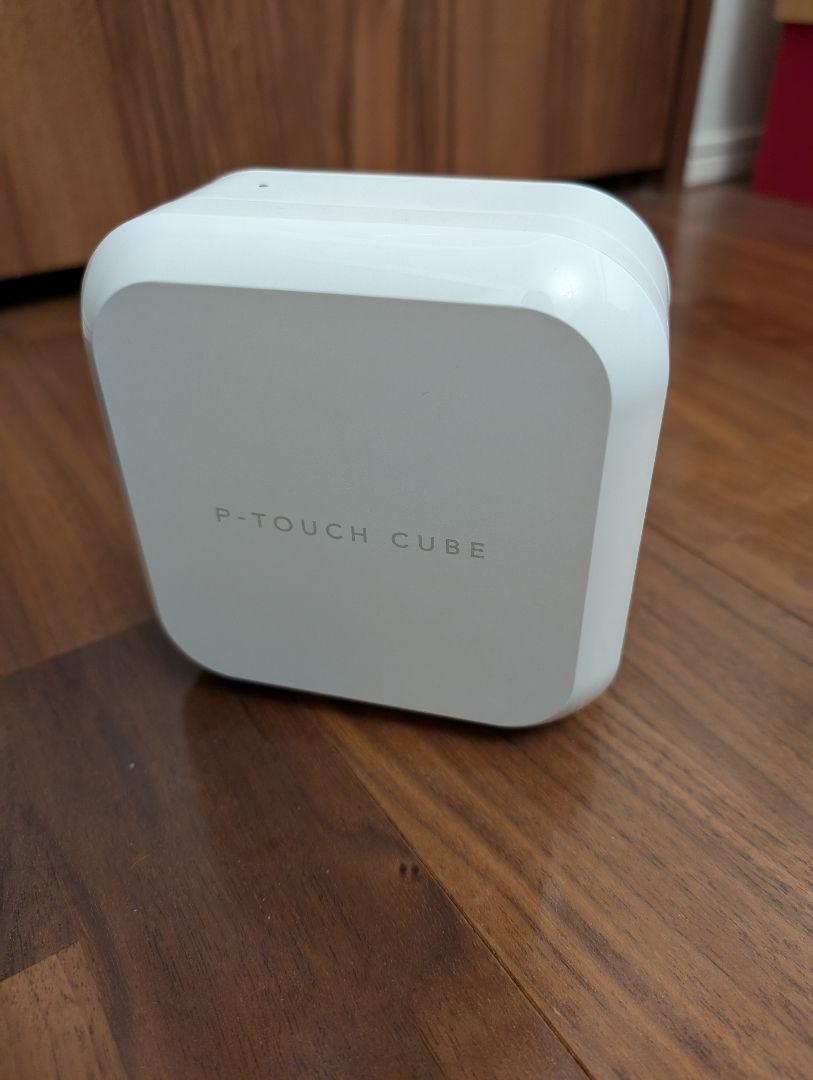 P-TOUCH CUBE PT-P710BTピータッチキューブテープ付き