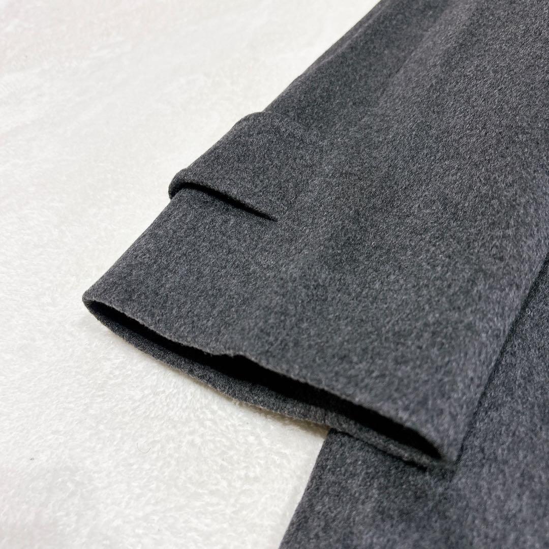 新品同様✨　アクアスキュータム　ステンカラーコート　カシミヤ　100%