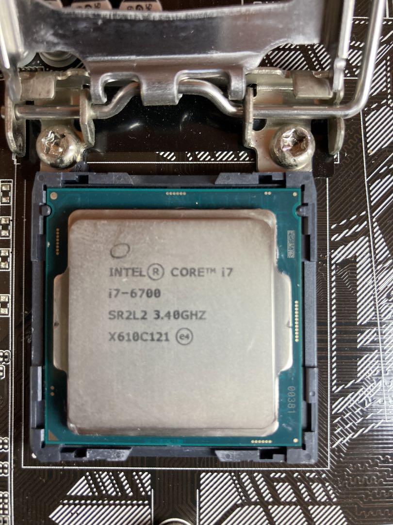 core i7 6700＋ASUSマザーボードH170-pro LGA1151