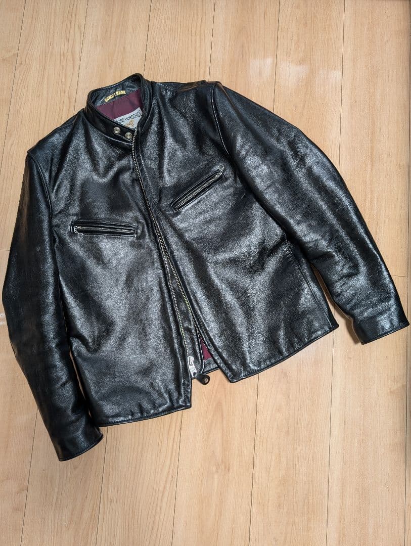 Shott 641XXH 7417 ホースハイドカフェレーサー40