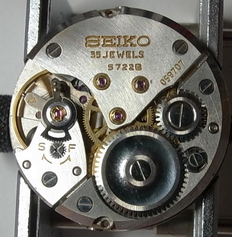 超美品最高機種 グランド セイコー手巻き35石クロノメーターO・H済