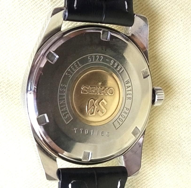 超美品最高機種 グランド セイコー手巻き35石クロノメーターO・H済