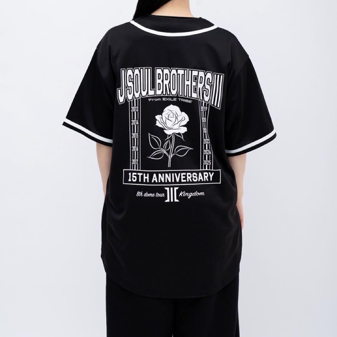 未使用品✨ 三代目JSB KINGDOM ベースボールシャツ BLACK