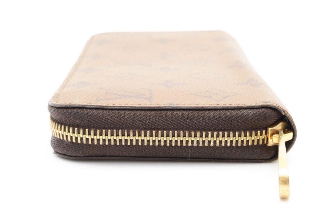 【美品】ルイヴィトン ジッピーウォレット モノグラム リバース M82444