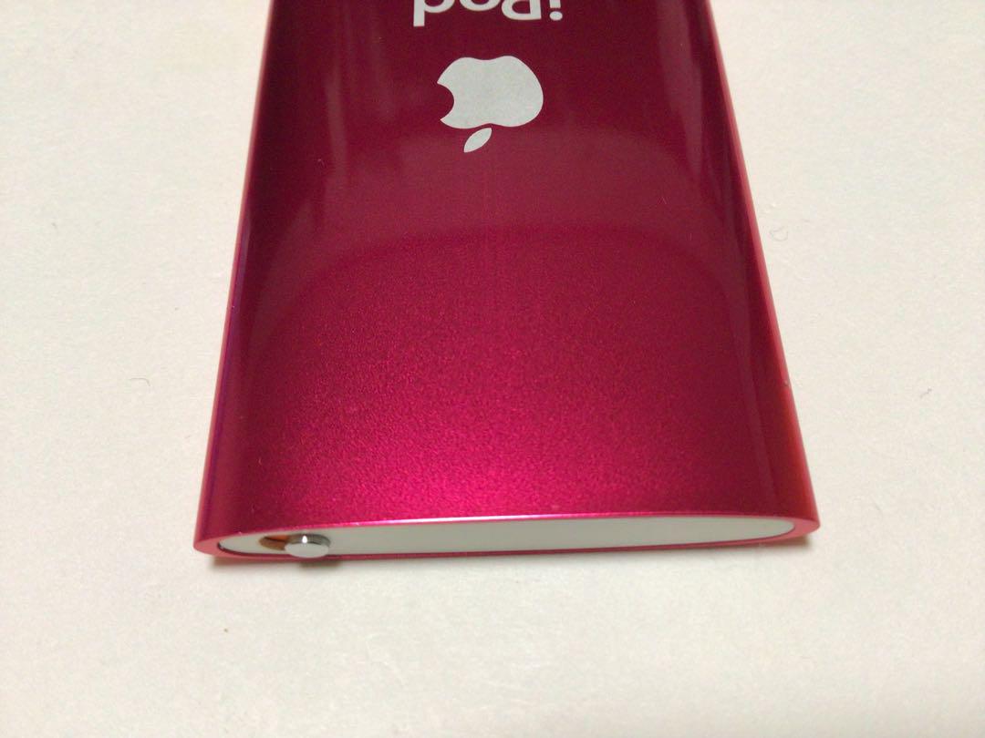 iPod nano5世代8GBピンクno.203バッテリー交換済、usb付き iPod nano 5世代 8GBピンク バッテリー交換済作動品 美品 - メルカリ