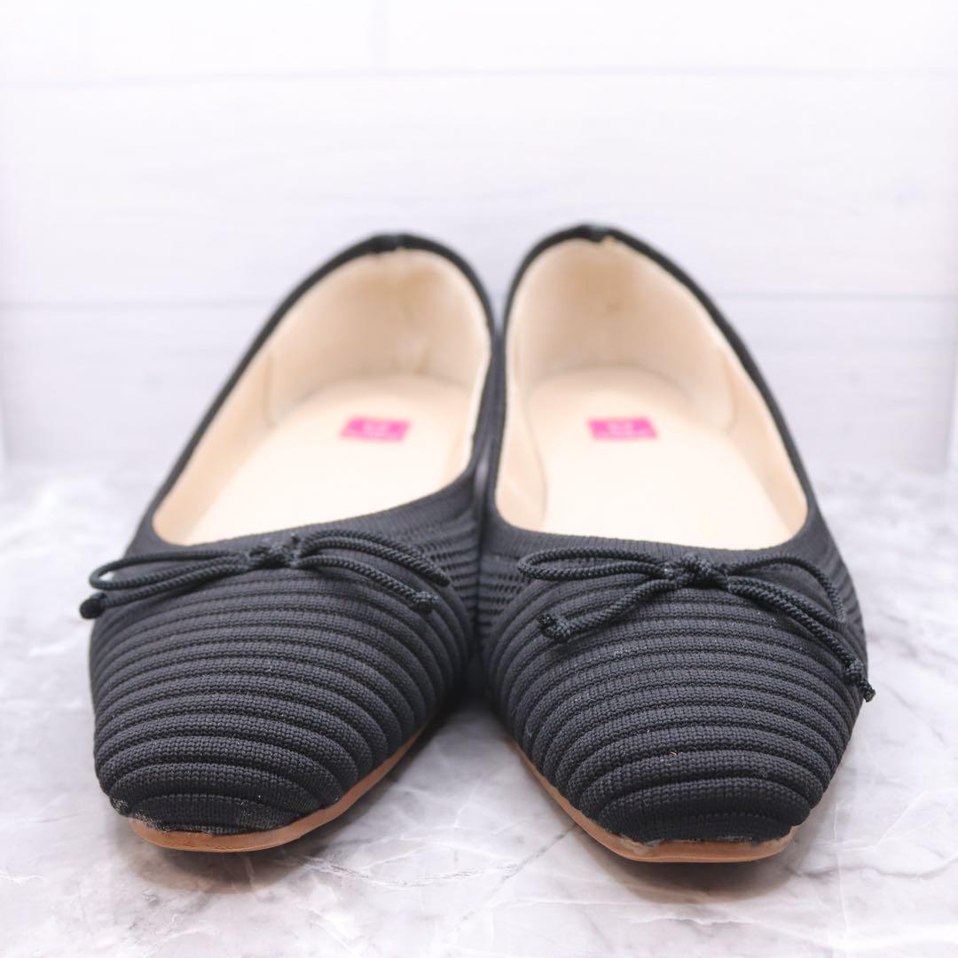 極美品】himikoヒミコ卑弥呼RAINGEAR ニットバレエシューズ23.5