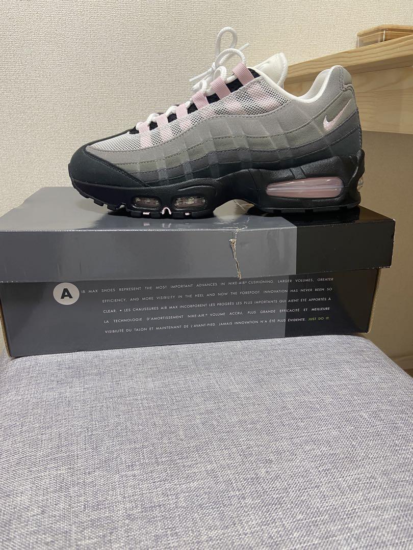 Nike Air Max 95 OG グレー/ピンク 26.5/26