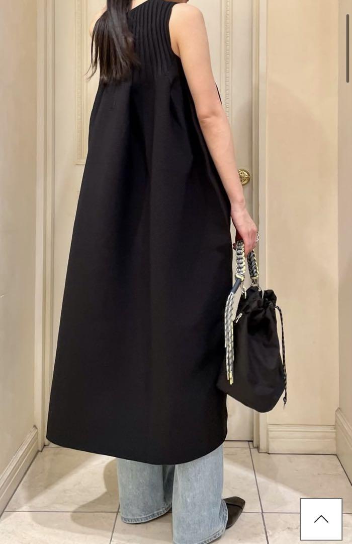 CFCL POTTERY SLEEVEL BUST FLARE DRESS