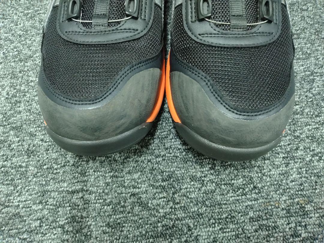asics BOAシステム 安全靴 ブラック/オレンジ　26.5センチ