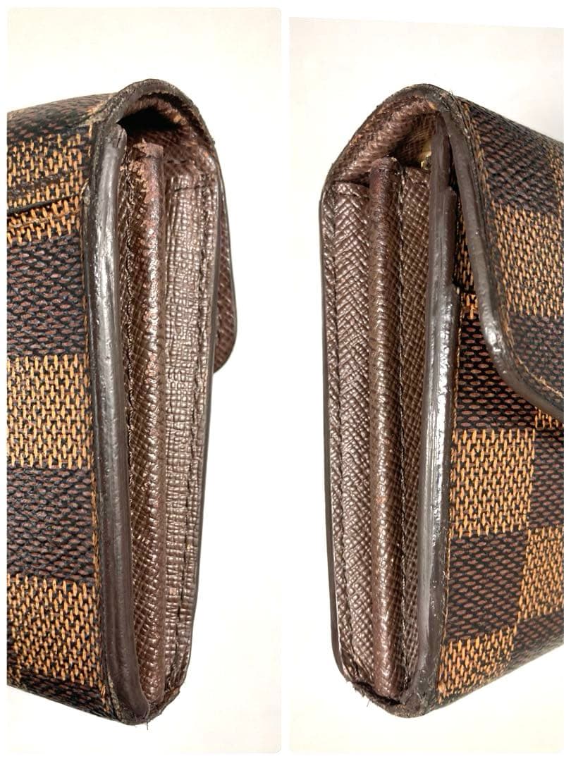 ルイヴィトン　ダミエ　ポルトフォイユ　サラ　二つ折り長財布　現行モデル