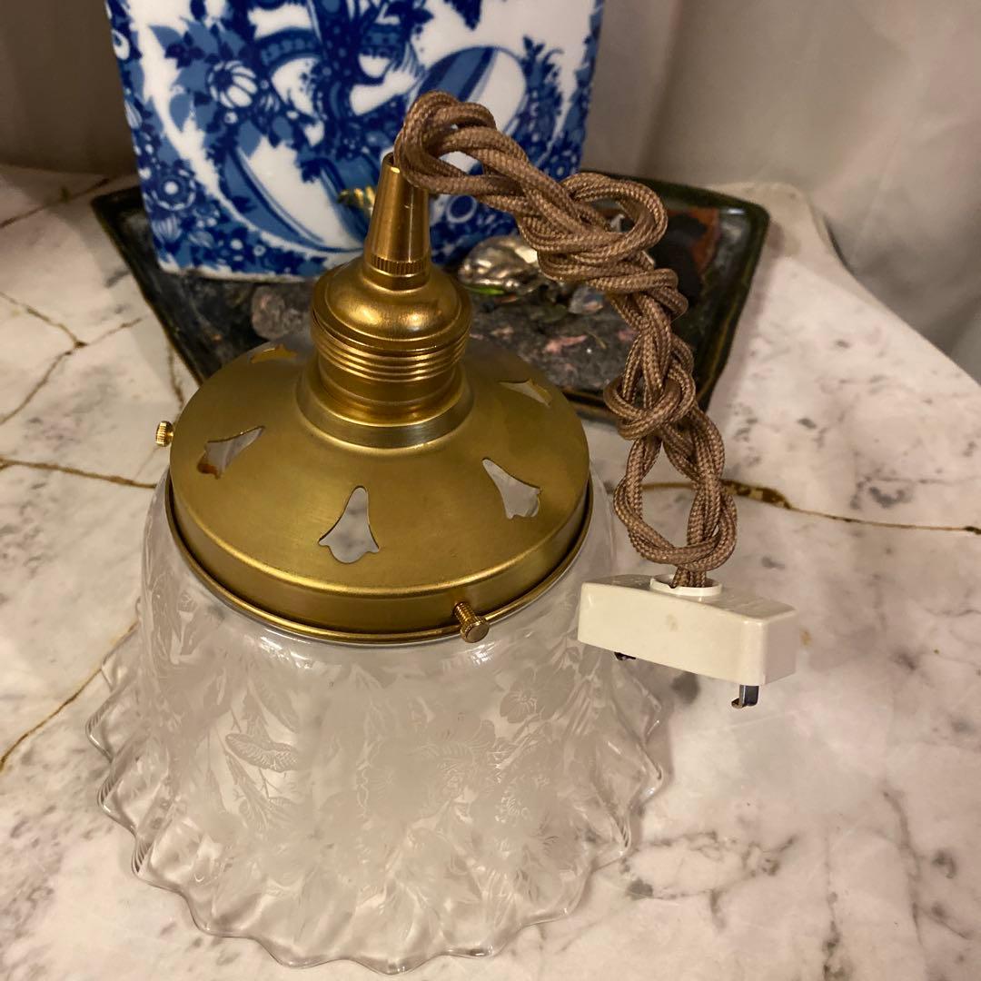 ペンダントライト灯具付き目立った傷や汚れなし