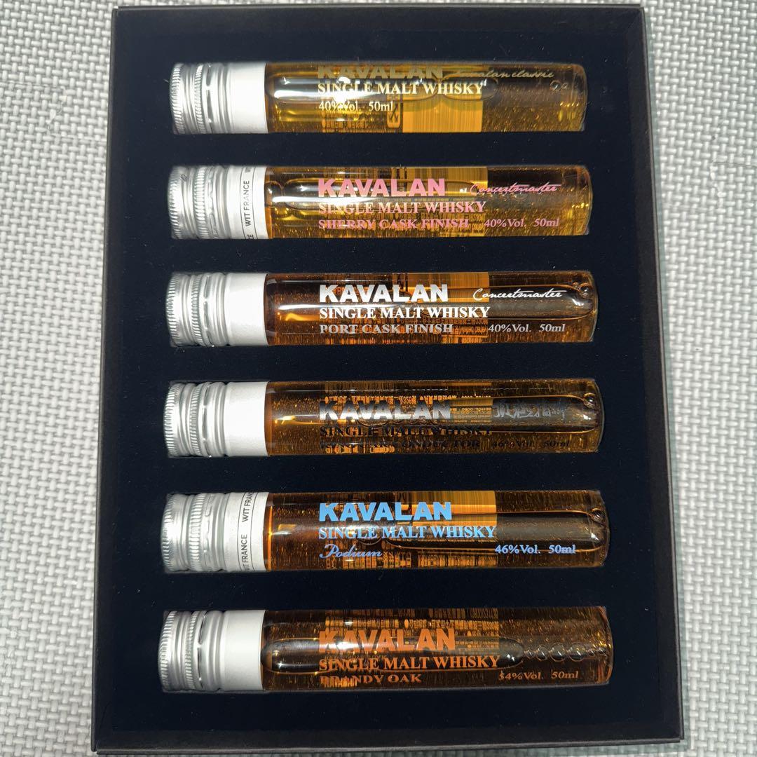 KAVALAN シングルモルトウイスキー 6本セット
