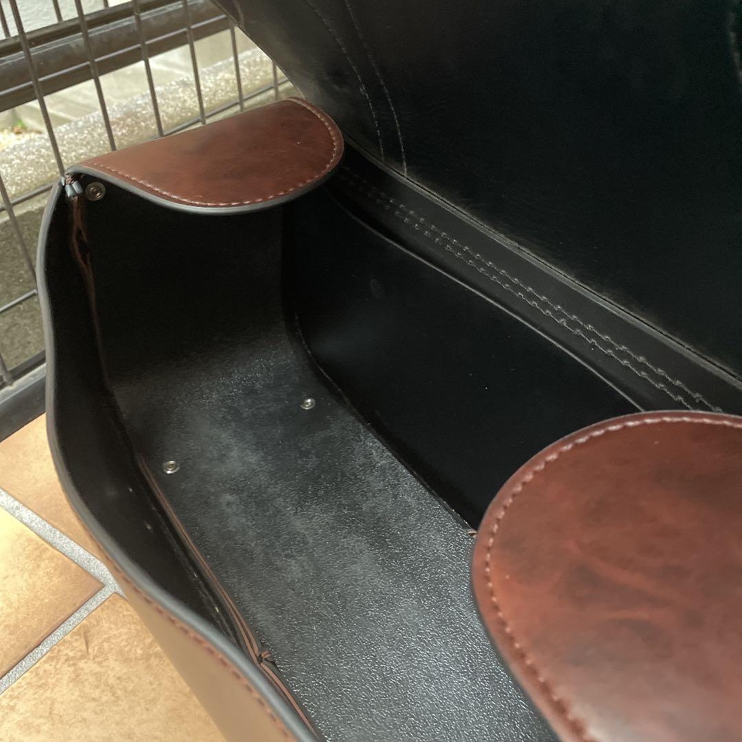 えるも様専用デグナー / DSB-8 シンセティックレザーサドルバッグ