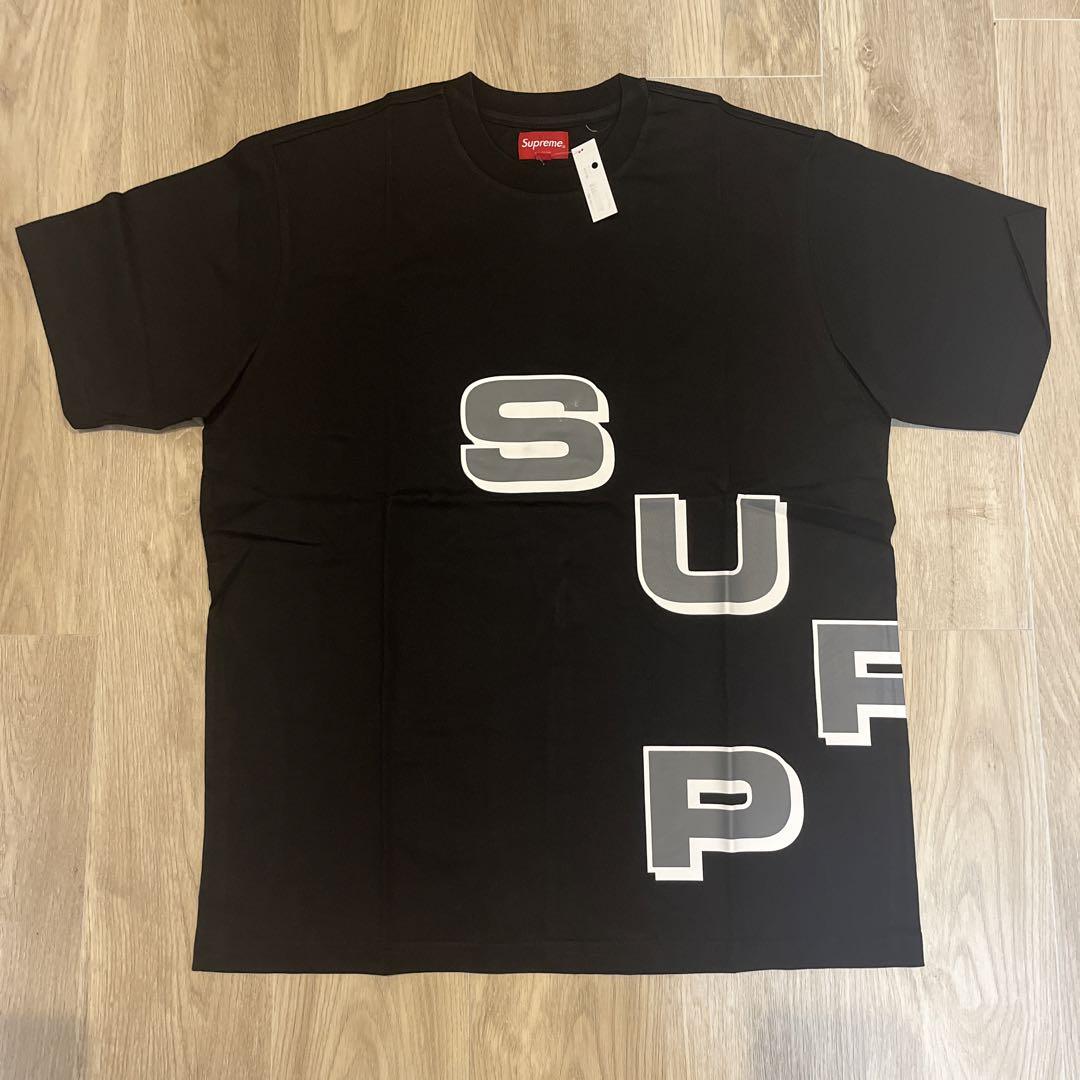 【新品】 Supreme Stagger Tee 黒 L SUPREME stagger tee Size: L Black Men | eBay