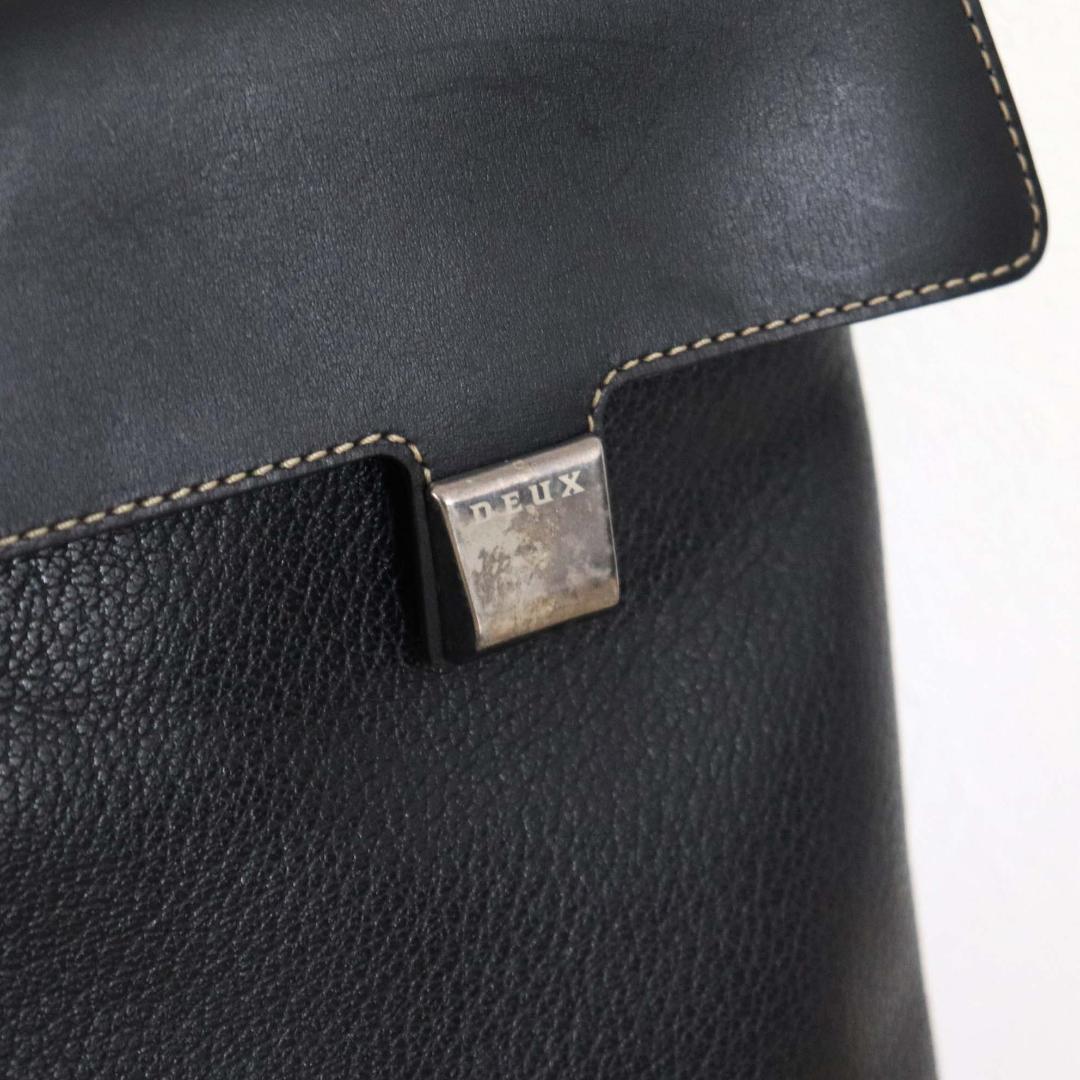 DEUX de Delvaux デルヴォー レザー 斜め掛け ショルダー バッグ ...