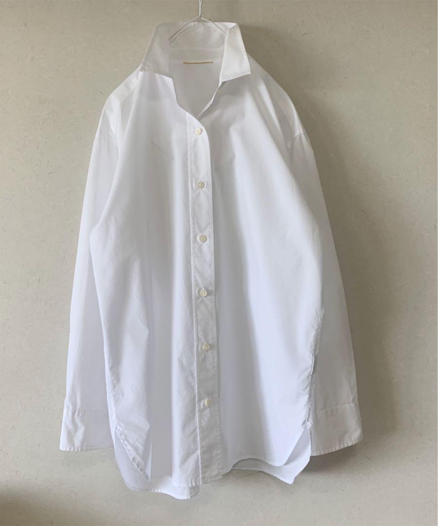 2019ss washerシャツ ホワイト FeEZ9-m69148390744 ドゥーズィエムクラス 正規品好評