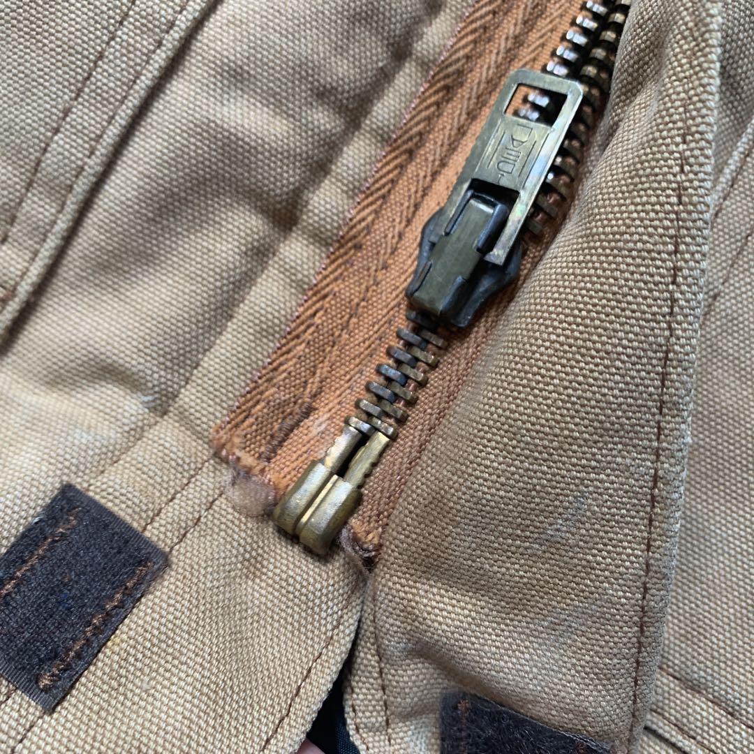 USA製＊星タグ 80´s Carhartt トラディショナル コート 茶 XL