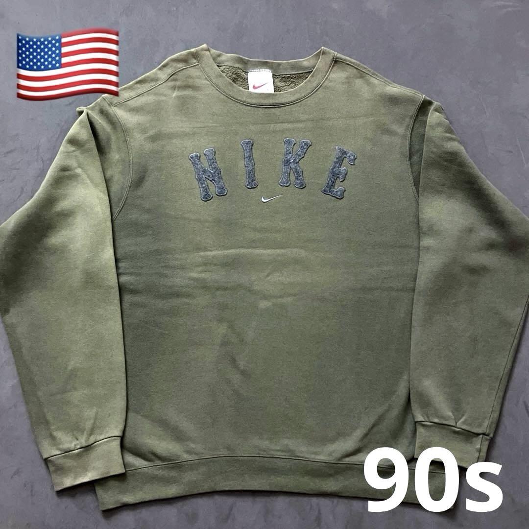 フェード感◎ 90s NIKE  vintage ワッペンアーチ